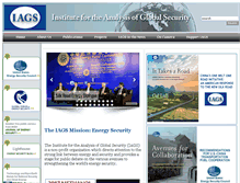 Tablet Screenshot of iags.org